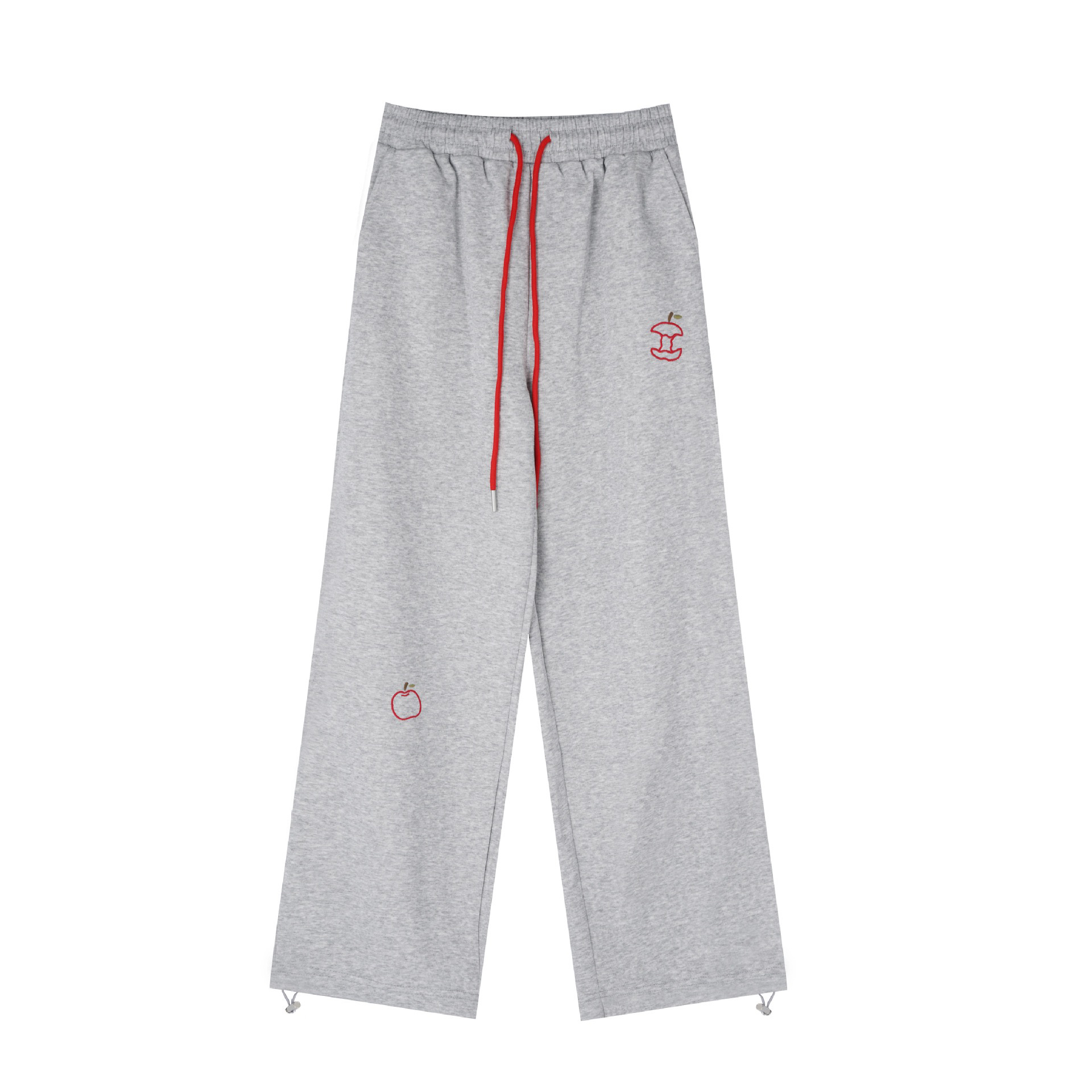 Gray Short Cardigan and Color Block Wide-Leg Sports Pants Set for Women - Jazz Dance Outfit, Y2K Inspired Activewear