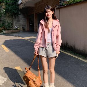 Handmade American Vintage Embroidered Hoodie Cardigan for Men and Women, Loose Casual Sports Sweatshirt for Autumn and Winter