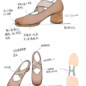 Handmade Retro Lace-Up Pig Nose Ballet Shoes for Women, 5cm Chunky Heels, Square Toe, Genuine Leather, Y2K Style Flats