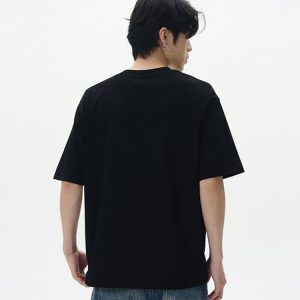 Heavyweight American-Style Short Sleeve T-Shirt for Men and Women - Versatile Summer Basic Layering Top