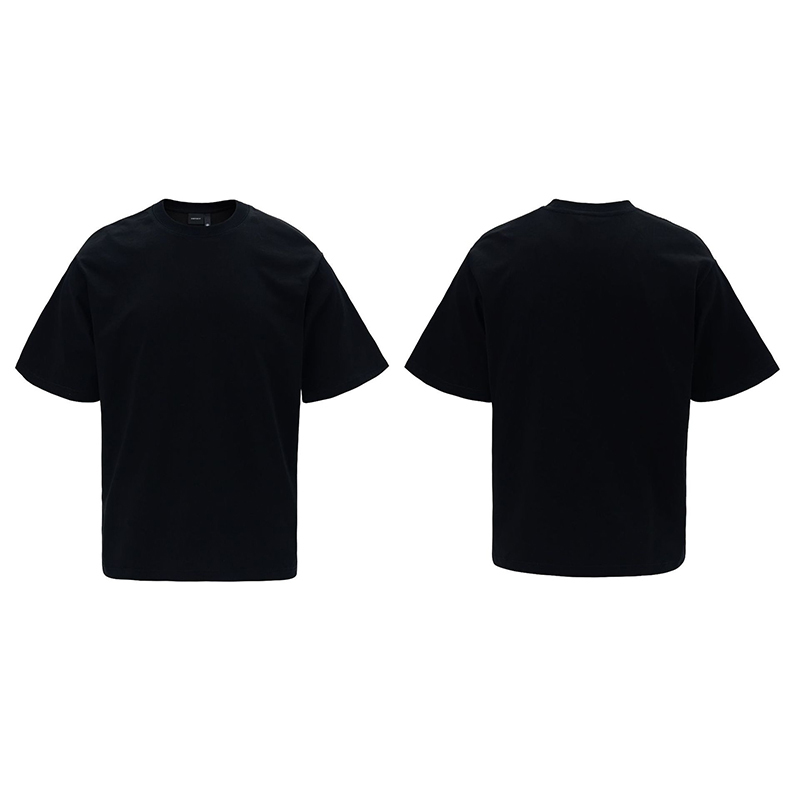 Heavyweight American-Style Short Sleeve T-Shirt for Men and Women - Versatile Summer Basic Layering Top