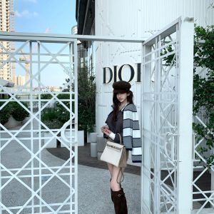 High-End Black and White Color-Block Embroidered Knitted Cardigan Coat - British Aristocrat Chanel Style Fashion Statement