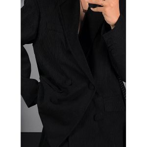 High-End Dragon Dadao Suit Set - Casual Autumn Niche Design with Versatile Trousers for Effortless Commuting Style