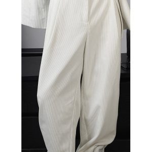 High-End Dragon Dadao Suit Set - Casual Autumn Niche Design with Versatile Trousers for Effortless Commuting Style