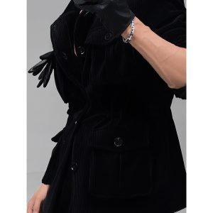 High-End Vintage Dragon Dadao Hunting Jacket Set for Autumn Winter - Niche Quality Street Style Fashion