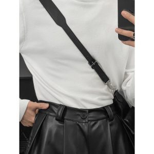 High Neck Knit Sweater for Women - Versatile Long Sleeve Base Layer - Warm Autumn Winter Fashion, Casual Ins Style