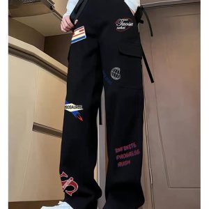 High-Waisted American Workwear Jeans for Women, Slimming Loose Straight-Leg Wide-Leg Casual Pants, Versatile Everyday Style