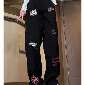 High-Waisted American Workwear Jeans for Women, Slimming Loose Straight-Leg Wide-Leg Casual Pants, Versatile Everyday Style