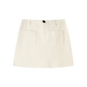 High-Waisted Fleece A-Line Skirt for Women - Solid Color, Elegant and Slimming, Versatile Autumn/Winter Korean Style Bodycon Skirt