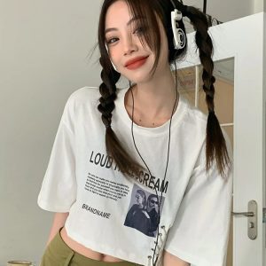 K-pop Inspired Women's Jazz Dance Two-Piece Set for Music Festival Performance - Hot Girl Style Dance Attire