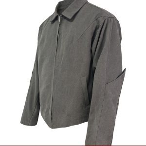 Knight Guard Jacket with Pioneer Fabric, YKK Zipper - Stylish Armguard Jacket for Modern Protection and Fashion