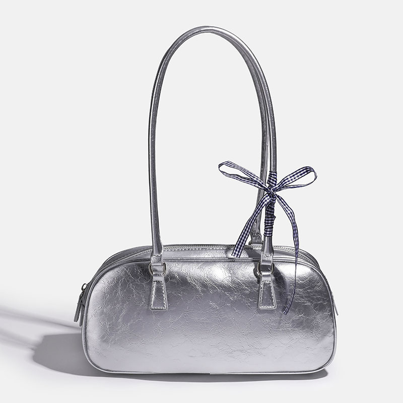 Korean-Style Bow Pillow Bag - 2025 Trendy Ballet-Inspired High-Quality Shoulder Tote Bag