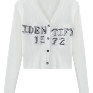 Korean Style Short Cardigan Sweater for Women - Single-Breasted Knitted Top, Slim Fit, Trendy Early Autumn Fashion