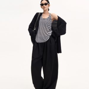 Korean Style V-Neck Long Sleeve Sun Protection Knitted Cardigan for Women - Summer Lazy Loose Air-Conditioned Top