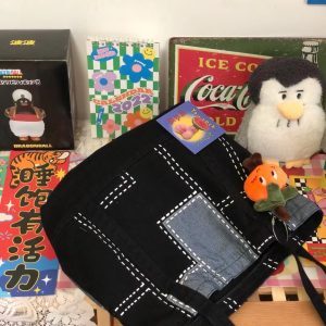 Korean-Style Vintage Patchwork Denim Bag for Women - Large Capacity Shoulder Commuting Tote for Students and Everyday Use