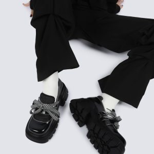 Lace-Up Thick-Soled Casual Leather Sneakers for Women - Sweet Cool Versatile Sports Shoes for Spring/Summer 2025
