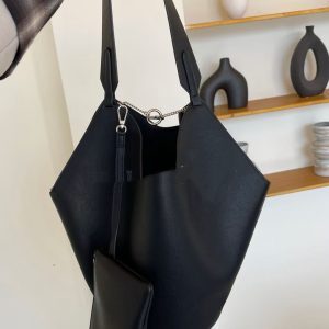 Large Capacity Irregular Bucket Bag - 2025 Fashion Versatile Casual Tote for Women, Trendy Internet Celebrity Style