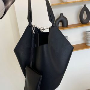 Large Capacity Irregular Bucket Bag - 2025 Fashion Versatile Casual Tote for Women, Trendy Internet Celebrity Style
