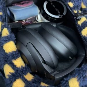 Large Capacity Plush Plaid Backpack for College Students, Versatile Lamb Wool Mini Commuter Bag