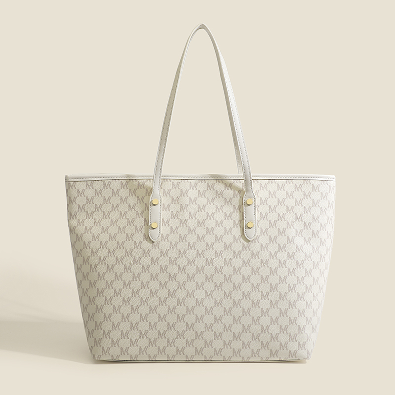 Large-Capacity Printed Tote Bag for Women – Stylish Shoulder Bag for Office Workers, 2025 Trendy Niche Fashion