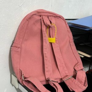 Large Capacity Sweet Denim Backpack for Students - Cute Niche Design Book Bag for Girls, Trendy 2024 Style