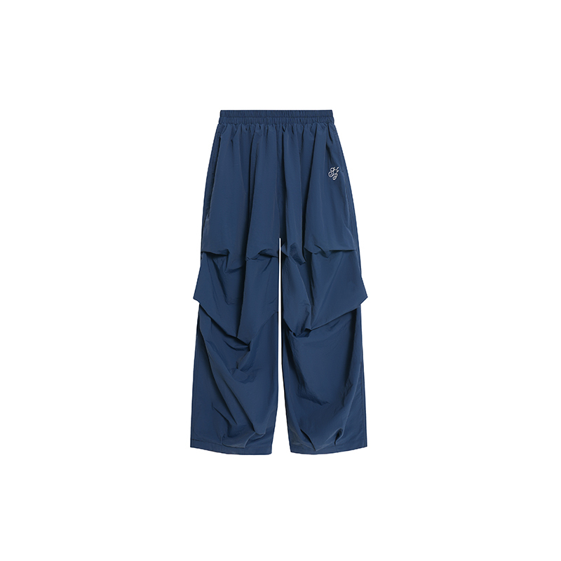 Light Blue Vintage Washed Distressed Casual Pants - Lazy Fit, Relaxed Style for Effortless Everyday Wear