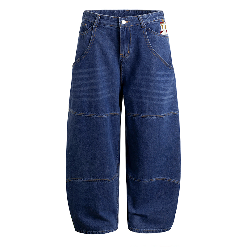 Light Blue Vintage Washed Loose Straight Leg Jeans - 90s Inspired, Buy 2 Get 1 Free, Limited Time Offer