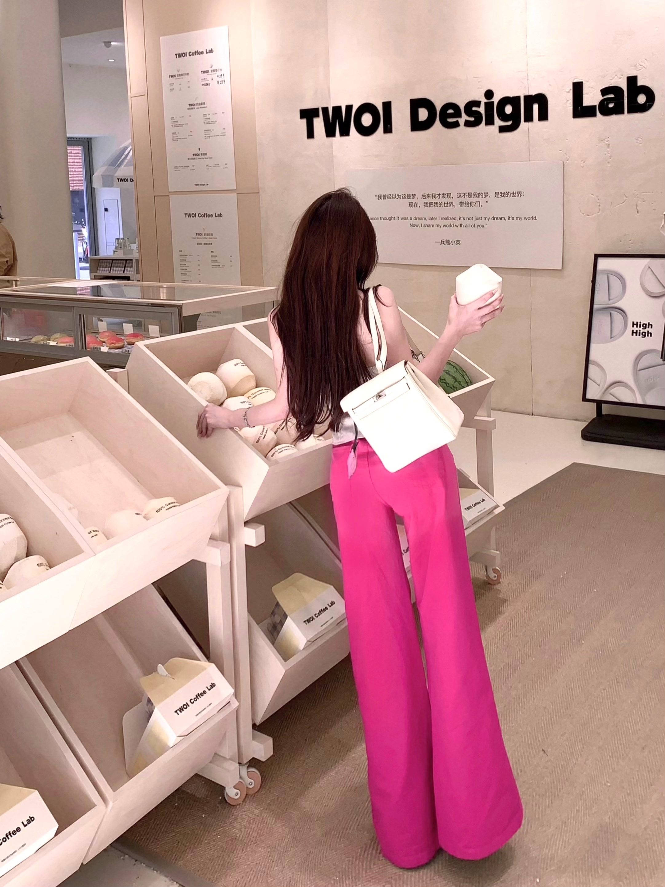 Light Pink Wide-Leg Casual Pants - Thin Denim, Chill Barbie Style, Y2K Vibe, Perfect for Summer Outfits