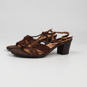 Light Retro Open-Toe Chunky Mid-Heel Sandals for Women - Simple Summer Roman Slippers in Elegant Style