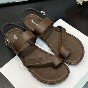 Lightweight Flat Thong Roman Sandals for Women - Soft-Soled, Breathable, Non-Slip Casual Summer Footwear 2025