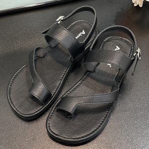 Lightweight Flat Thong Roman Sandals for Women - Soft-Soled, Breathable, Non-Slip Casual Summer Footwear 2025