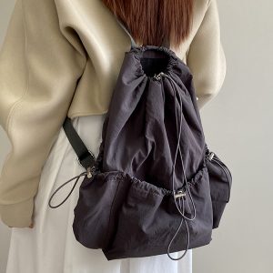 Lightweight Women's Backpack - Niche INS Style Outdoor Sports Bag for 2025, Trendy and Functional Design