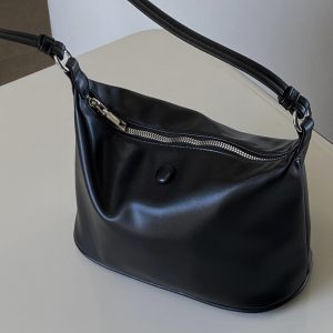 Lightweight Women's Dumpling Bag - Versatile Hand-Held & Underarm Shoulder Small Bag for Trendy 2025 Fashion