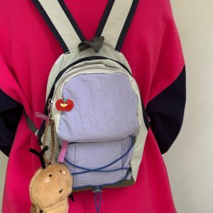 Lightweight Women's Small Backpack for Spring and Summer - Versatile Trendy Design for Students and Outdoor Hiking