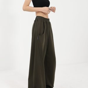 Loose Wide-Leg Sports Pants for Women, Versatile Slim-Fit Banana Pants, Casual Sweatpants for Spring and Autumn Fashion