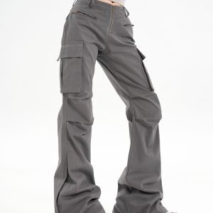 Loose Wide-Leg Vintage Work Pants for Men and Women - American High Street Hip-Hop Style, Versatile Fashion for Spring and Autumn