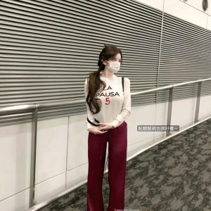 Luxury Purple Acetate Satin Relaxed Fit Wide-Leg Pants for a Slimming Look - Chic 90s-Inspired Fashion