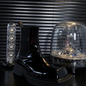 Men's Chelsea Boots - Niche Design Square Toe Short Tube Boots for Autumn/Winter 2022, Stylish Knight-Inspired Footwear