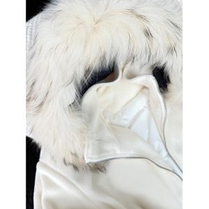 Men's Thickened Cotton Jacket with Fur Collar - Trendy Spliced American Style Warm Hooded Coat for Autumn & Winter