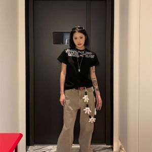 Minimalist Commuter Straight-Leg Casual Pants for Men and Women - Loose Versatile Floor-Length Trousers, 2025 Spring American Style
