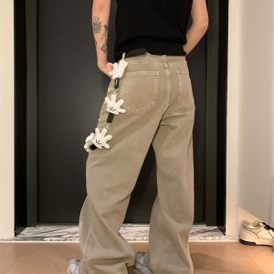 Minimalist Commuter Straight-Leg Casual Pants for Men and Women - Loose Versatile Floor-Length Trousers, 2025 Spring American Style