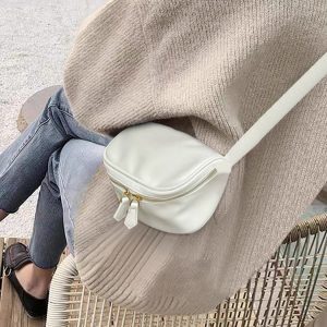 Minimalist Japanese Korean Fashion Pillow Bag - High-Quality Commuting Crossbody Shoulder Bag for Casual Versatile Women's Style