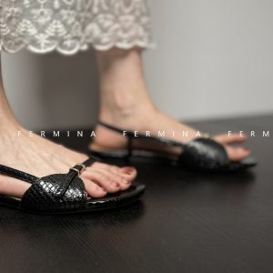 Minimalist One-Strap Sandals for Women - Elegant Low Heel 2cm Slip-Ons, Comfortable Beach Shoes for Summer
