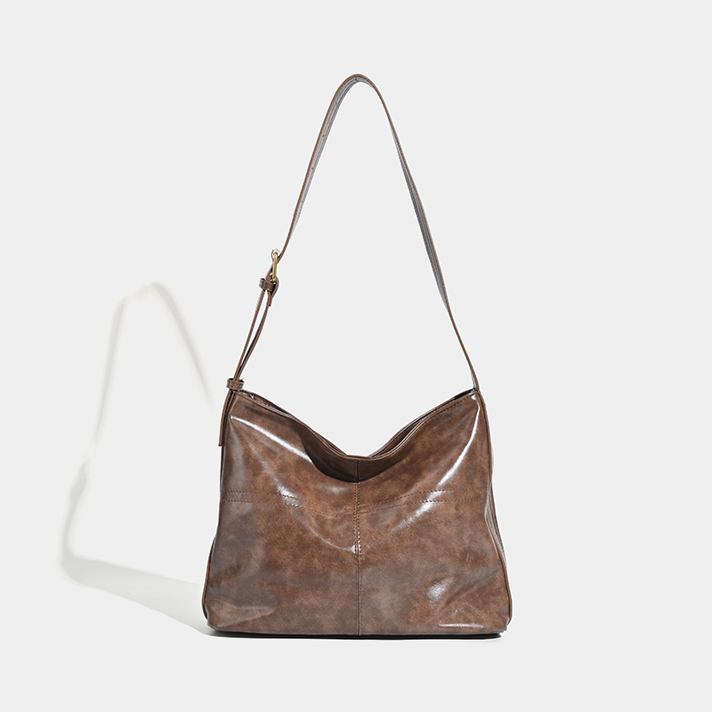 Minimalist Vintage Large Capacity Tote Bag 2025 - High-Quality Versatile Commuter Shoulder & Crossbody Bag