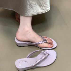 Minimalist Wedge Sandals for Women - Unique Beach Shoes with High-End Feel - Stylish Summer 2025 Footwear