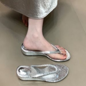 Minimalist Wedge Sandals for Women - Unique Beach Shoes with High-End Feel - Stylish Summer 2025 Footwear