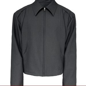 Multi-Piece Deconstructed Armor Style Needle Grass Jacket - Trendy Fashion Outerwear, Y2K Inspired Design