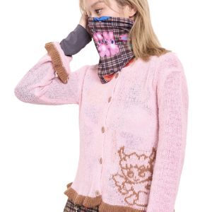 Multifunctional Magic Scarf with Original Graffiti Print - Trendy Urban Style Accessory for Every Occasion