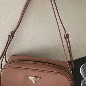 Nylon Fabric Minimalist Baguette Bag - Versatile Commuter Shoulder Bag for Women, Influencer Style, 2025 Fashion Trend