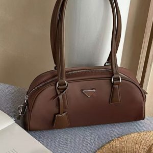 Nylon Minimalist Boston Bowling Bag - Versatile Commuter Shoulder Bag for Modern Style 2025 Fashion Trends